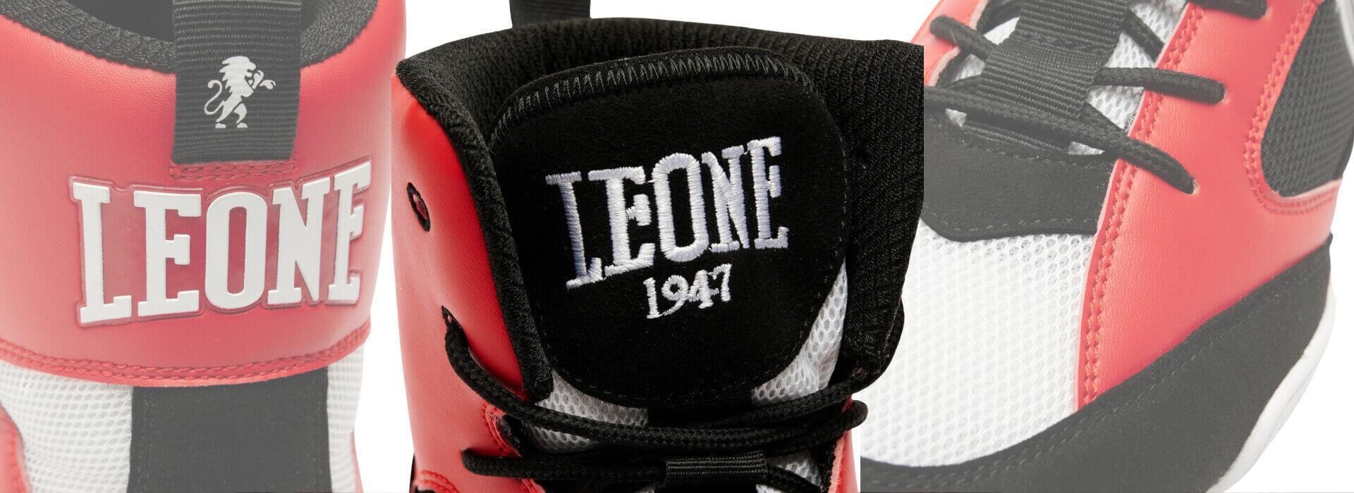 Leone_Boxing_Shoes_Red