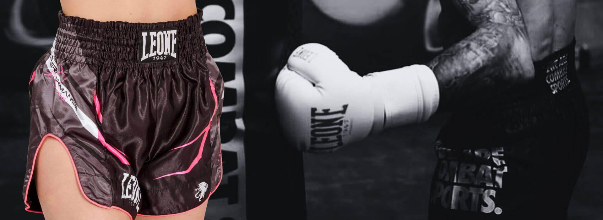 muay-thai shorts leone pink