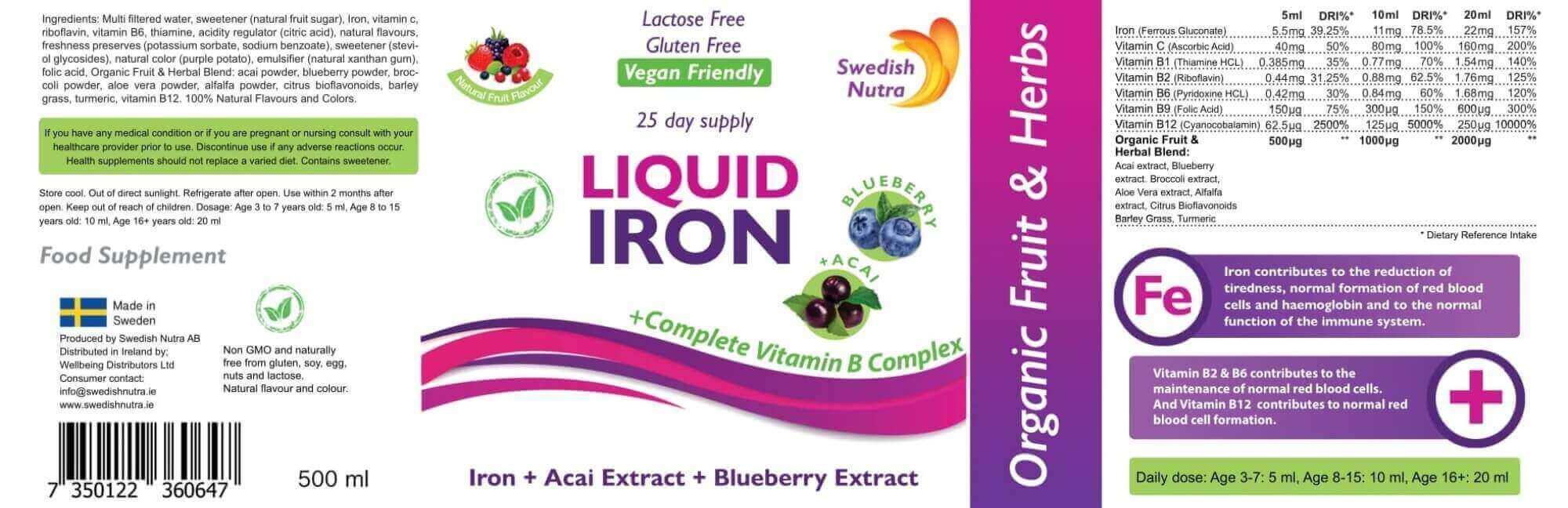 Liquid Iron Swedish