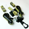 TRX Jellegű Edzőheveder - Army Green - Salta 