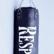 Boxzsák - 130 cm X 35 cm - Műbőr - Respect