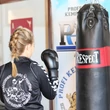 Boxzsák - 110 cm X 35 cm - Műbőr - Respect