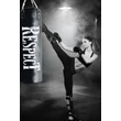 Boxzsák - 160 cm X 35 cm - Műbőr - Respect