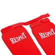 Lábvédő | Textil | Piros | Respect