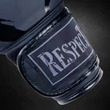 Boxkesztyű - All Black - Műbőr - Respect