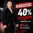 Jiu-Jitsu ruha - A5 fekete - Respect