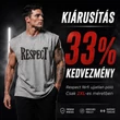 Ujjatlan póló - Szürke - Respect
