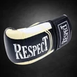 Zsákolókesztyű - Black-Gold Bőr - Respect
