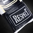 Zsákolókesztyű - Black-Gold Bőr - Respect