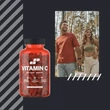 Vitamin C 1000 - 100 Kapszula - Muscle Power