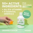 Ultra+ Folyékony Multivitamin - 500 ml - Swedish Nutra 