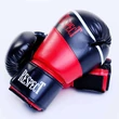 Boxkesztyű - Piros-Fekete - Műbőr - Respect
