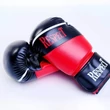 Boxkesztyű - Piros-Fekete - Műbőr - Respect