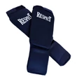Lábvédő | Textil | Fekete | Respect