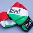 Respect Boxkesztyű - Nemzeti színű - Műbőr