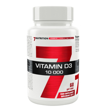 Vitamin D3 10 000 NE - 60 kapszula - 7Nutrition 