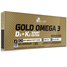 Olimp Gold Omega 3 D3+K2 - 60 kapszula